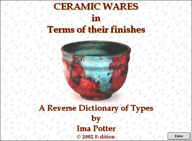 Ceramic Wares - Reference ebook for ceramics